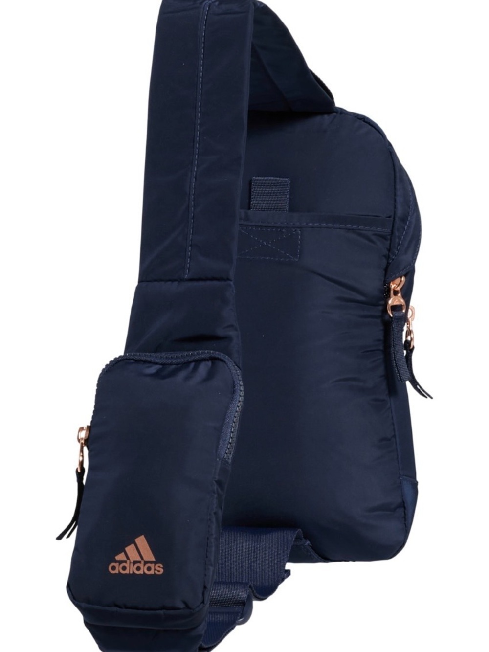 Adidas Essentials 2 Sling Crossbody
Bag Navy/ Rosegold - Picture 2 of 6